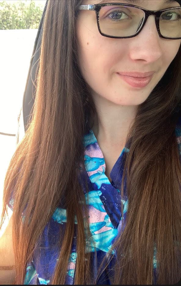 Amanda Edwards, Veterinary Assistant and Webmaster at Coastal Animal Hospital.